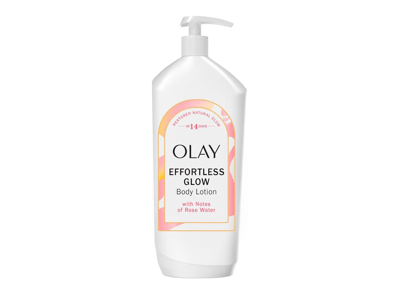 OLAY EFFORTLESS GLOW BODY LOTION - ROSEWATER SCENT