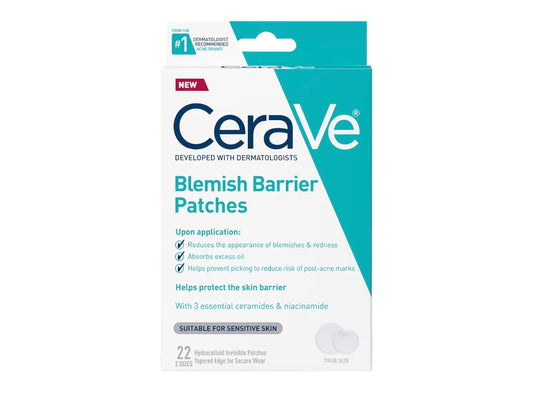 CERAVE HYDROCOLLOID BLEMISH BARRIER PATCHES - 22count