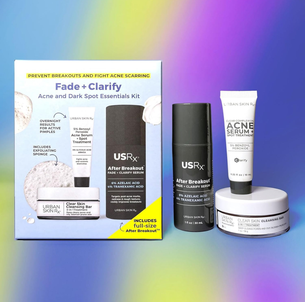 URBAN SKIN RX ACNE & DARK SPOT ESSENTIAL STARTER KIT