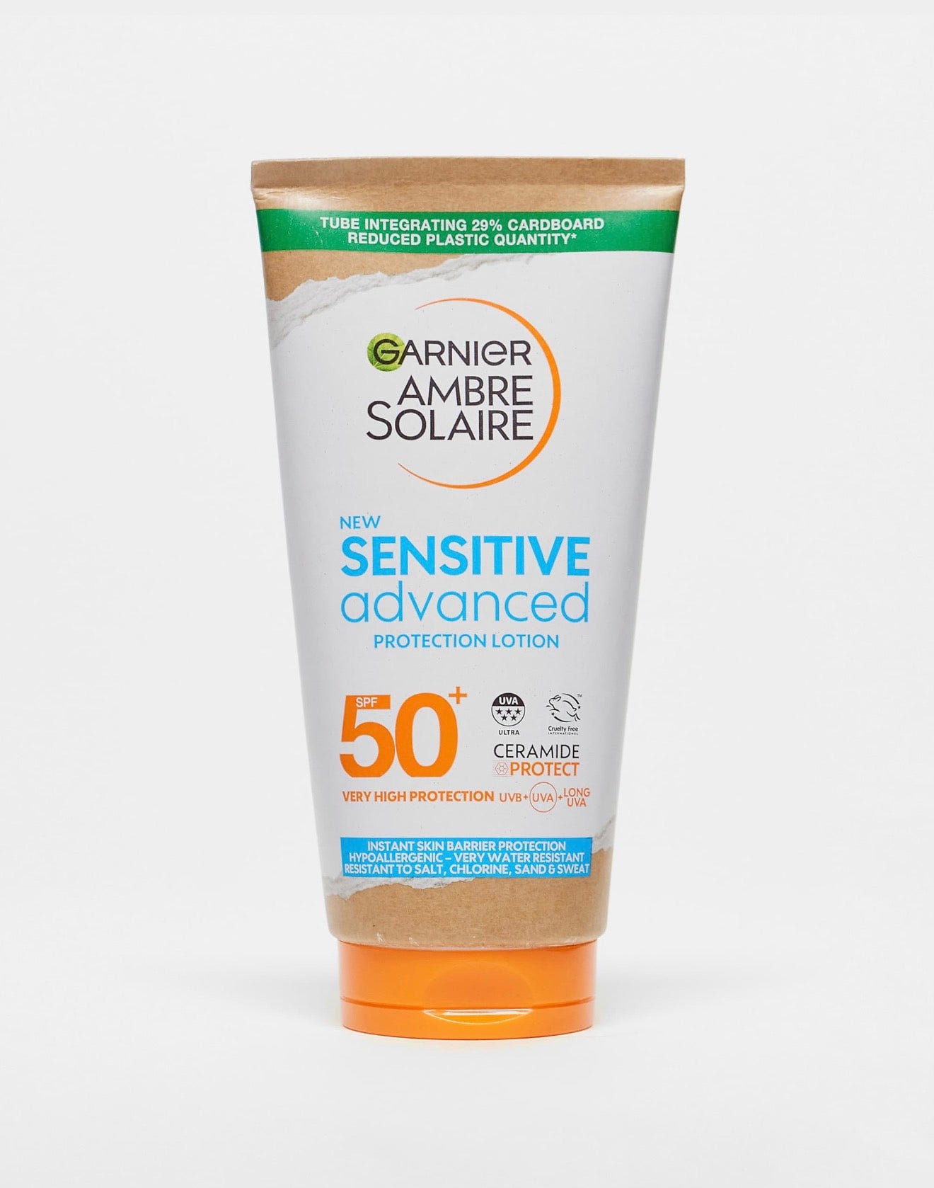 GARNIER SENSITIVE ADVANCED  CERAMIDE PROTECT SUNSCREEN LOTION SPF50+