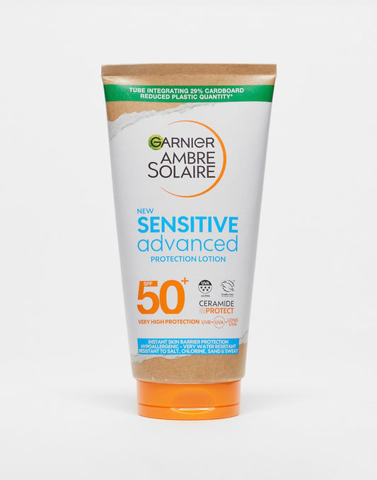 GARNIER SENSITIVE ADVANCED CERAMIDE PROTECT SUNSCREEN LOTION SPF50+