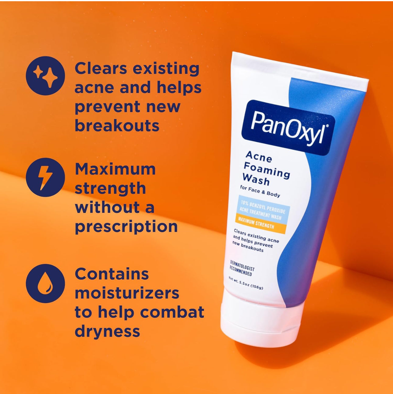 PANOXYL ACNE FOAMING WASH 10% BENZOYL PEROXIDE