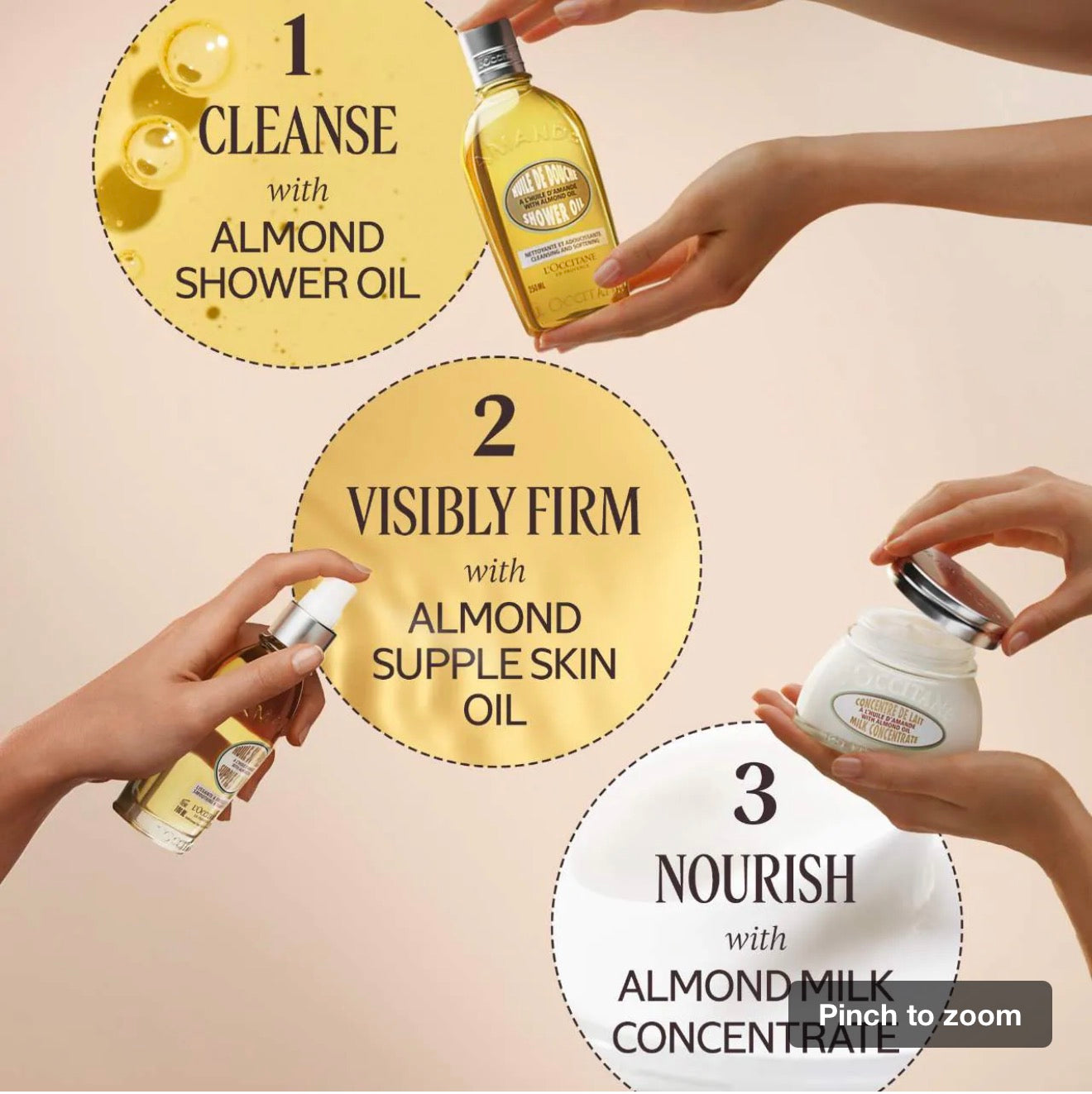 L’OCCITANE ALMOND MILK CONCENTRATE CREAM