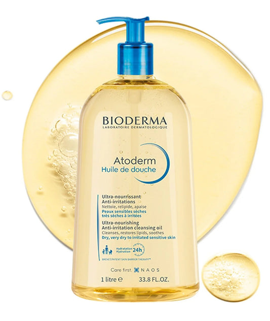 BIODERMA ATODERM - CLEANSING OIL - FACE & BODY CLEANSING OIL