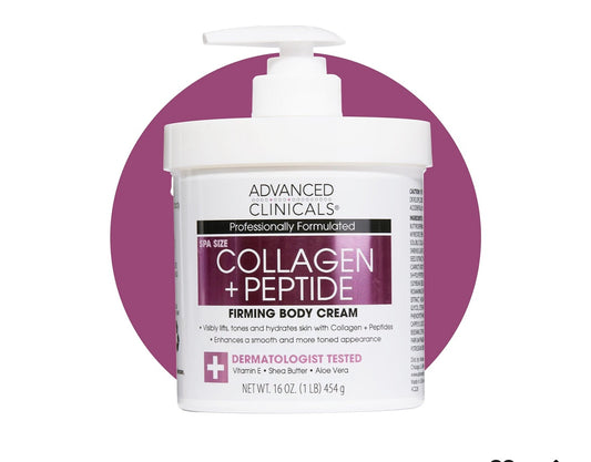 ADVANCED CLINICALS COLLAGEN + PEPTIDE BODY LOTION