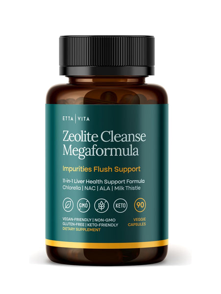 ETTA VITA ZEOLITE LIVER CLEANSE DETOX & REPAIR FOR HEAVY METAL DETOX