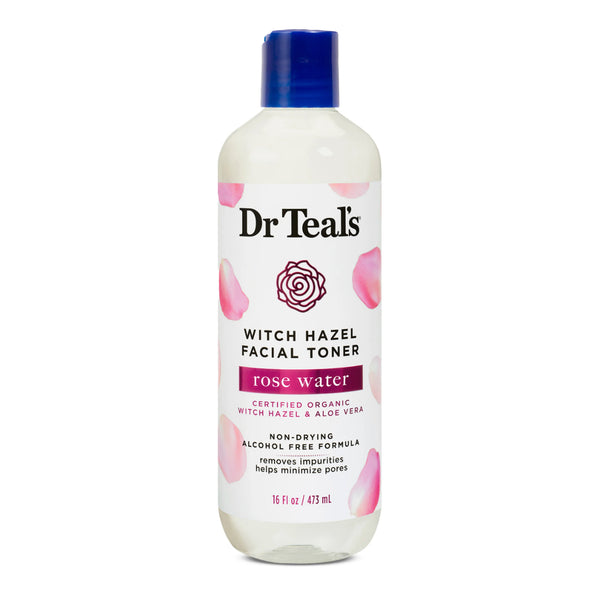 DR. TEALS WITCH HAZEL FACE TONER - ROSE WATER￼