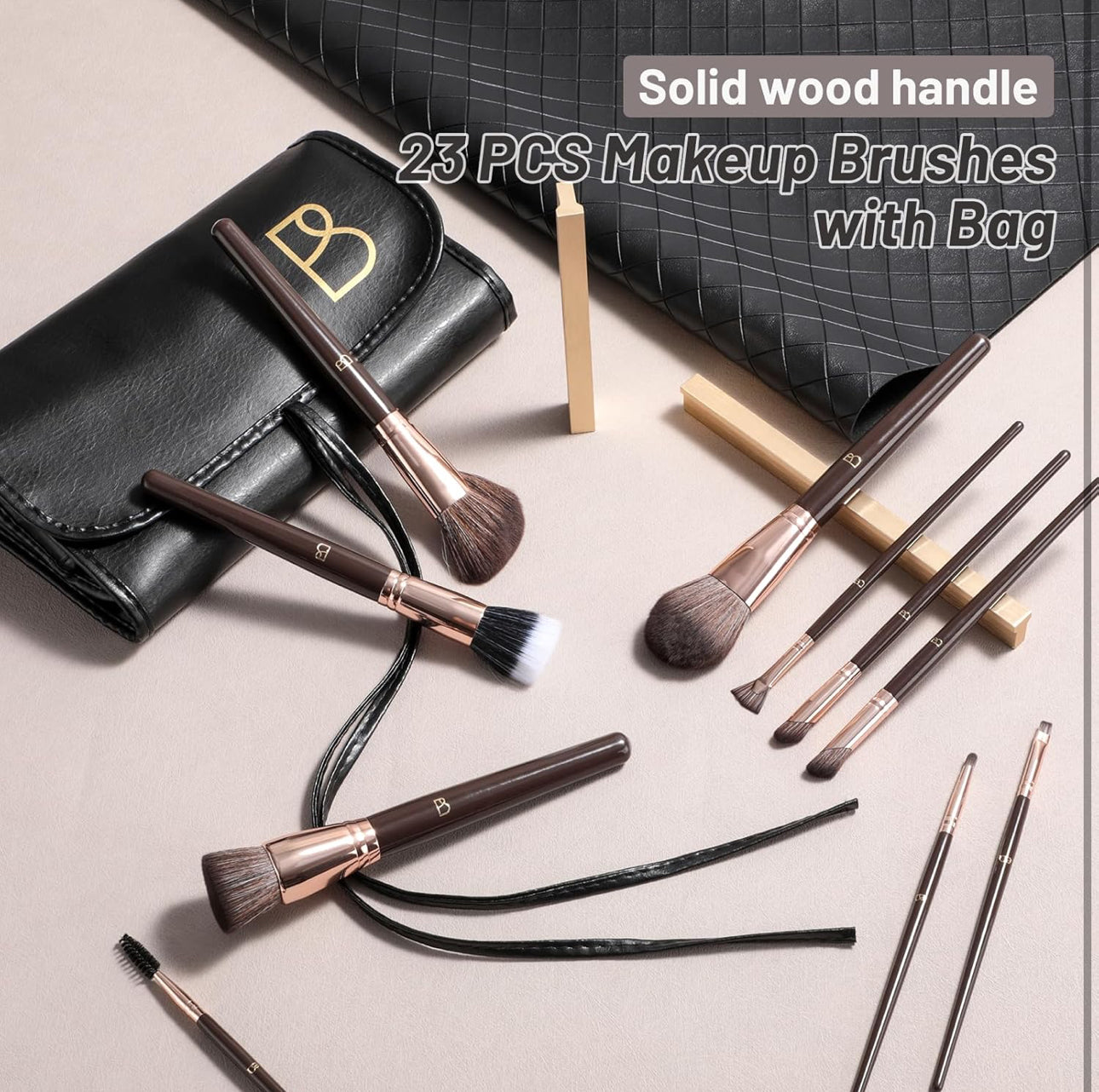 BS MALL 24 PIECES PROFESSIONAL MAKEUP BRUSH SET