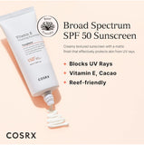 COSRX DAILY SPF50 VITAMIN E REVITALIZING SUNSCREEN