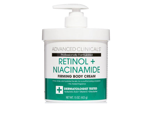 ADVANCED CLINICALS RETINOL + NIACINAMIDE BODY LOTION