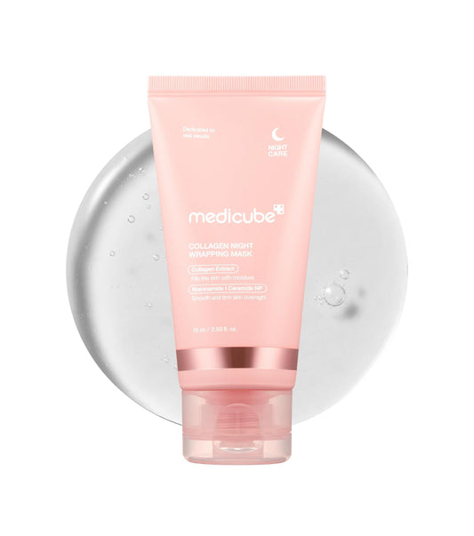 MEDICUBE COLLAGEN OVERNIGHT WRAPPING PEEL OFF FACIAL MASK