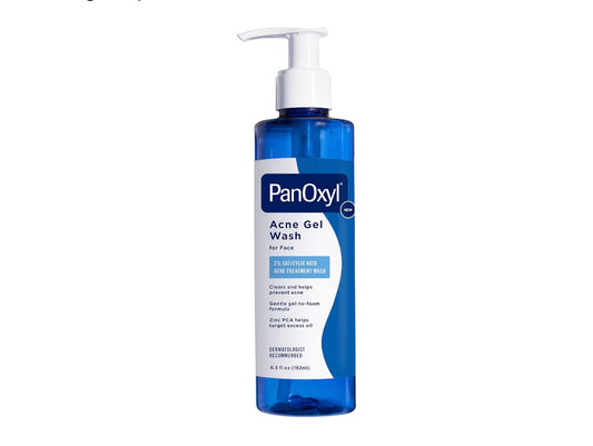 PANOXYL ACNE GEL WASH; 2% SALICYLIC ACID, BLUE ALGAE & ALOE VERA