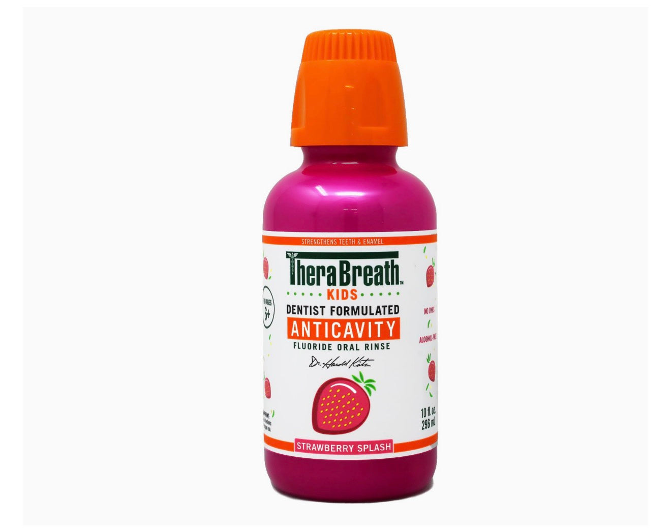 TheraBreath KIDS MOUTH WASH - STRAWBERRY SPLASH