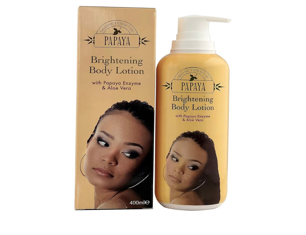 ORGANIC EXTRACTS OF PAPAPYA BRIGHTENING BODY LOTION