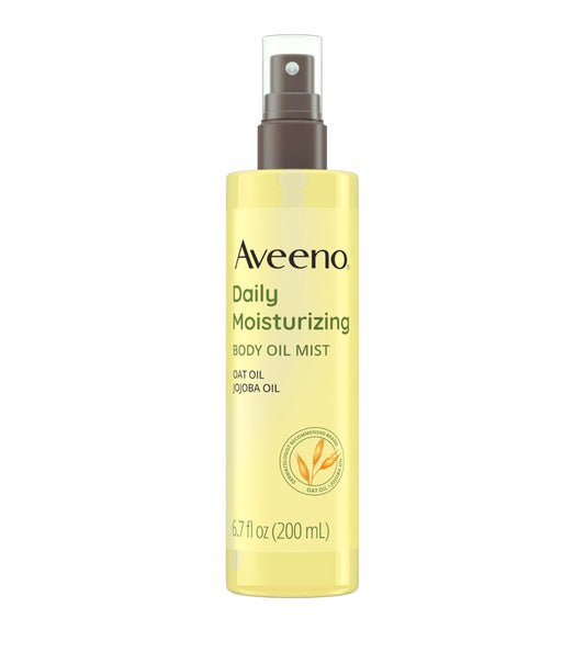 AVEENO DAILY MOISTURIZING DRY BODY OIL WITH OAT AND JOJOBA OIL