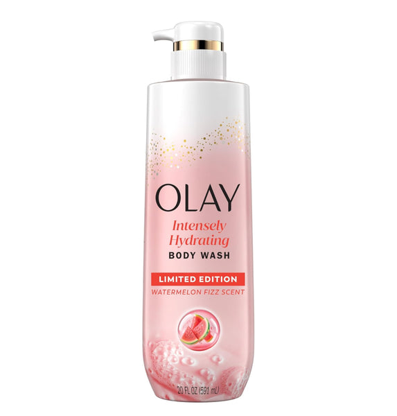 OLAY LIMITED EDITION BODY WASH - WATERMELON SUMMER FIZZ SCENT
