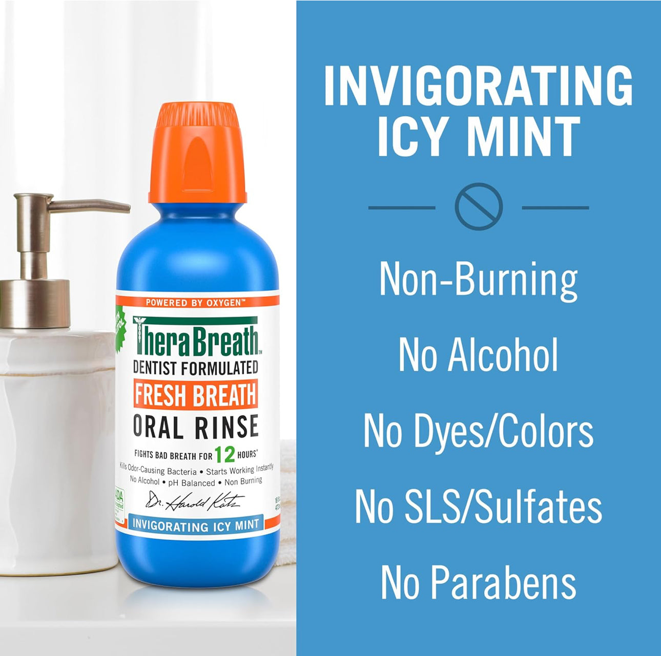THERABREATH FRESH BREATH MOUTH WASH