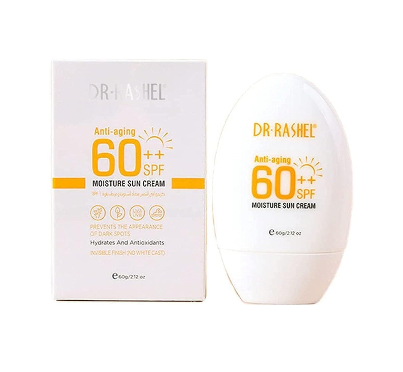 DR. RASHEL ANTI-AGING MOISTURE SUN CREAM SPF60+