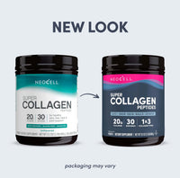 NEOCELL SUPER COLLAGEN PEPTIDES, KETO FRIENDLY, NON GMO. HAIR, SKIN, NAILS AND JOINT. UNFLAVORED 20g PER SERVING