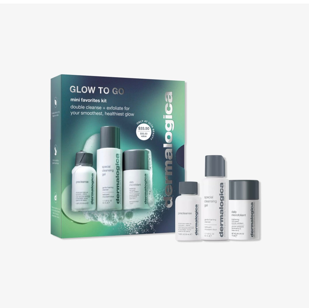 DERMALOGICA GLOW TO GO MINI FAVORITE KIT