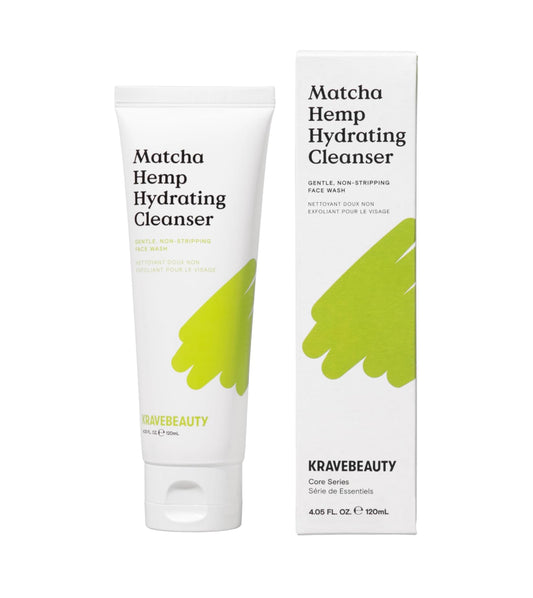 KRAVE BEAUTY MATCHA - HEMP HYDRATING CLEANSER