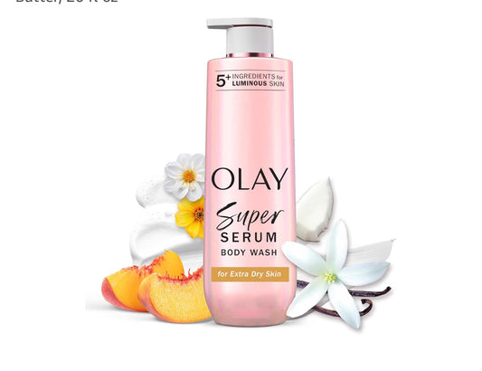 OLAY SUPER SERUM BODY WASH | DRY SKIN