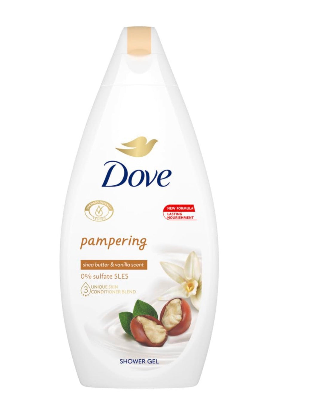 DOVE PAMPERING SHEA BUTTER & VANILLA BODY WASH