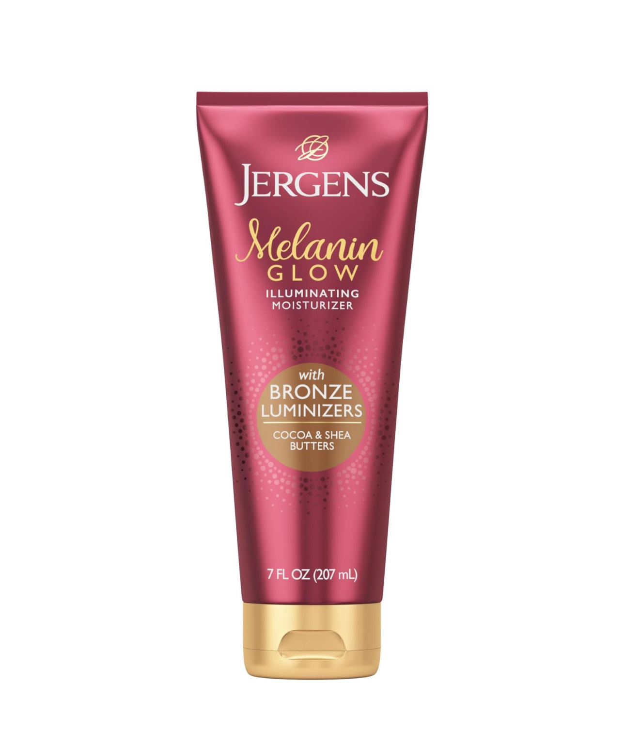 JERGENS MELANIN GLOW BRONZE ILLUMINATING BODY MOISTURIZER