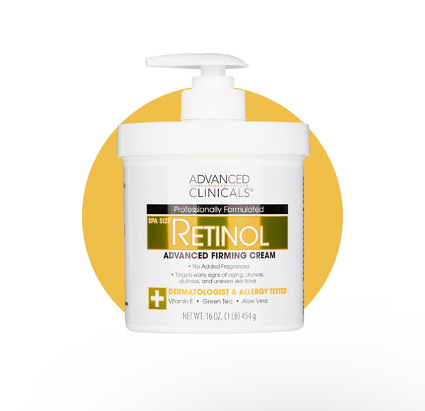 ADVANCED CLINICALS RETINOL  FRIMING BODY CREAM