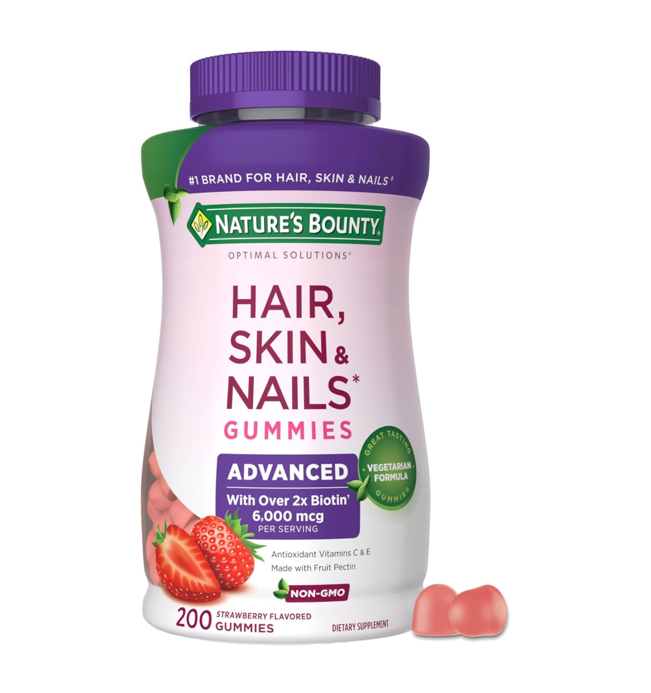 NATURE’S BOUNTY ADVANCED HAIR, SKIN & NAILS GUMMIES -230 GUMMIES