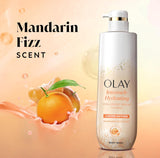 OLAY LIMITED EDITION BODY WASH - MANDARIN SUMMER FIZZ SCENT