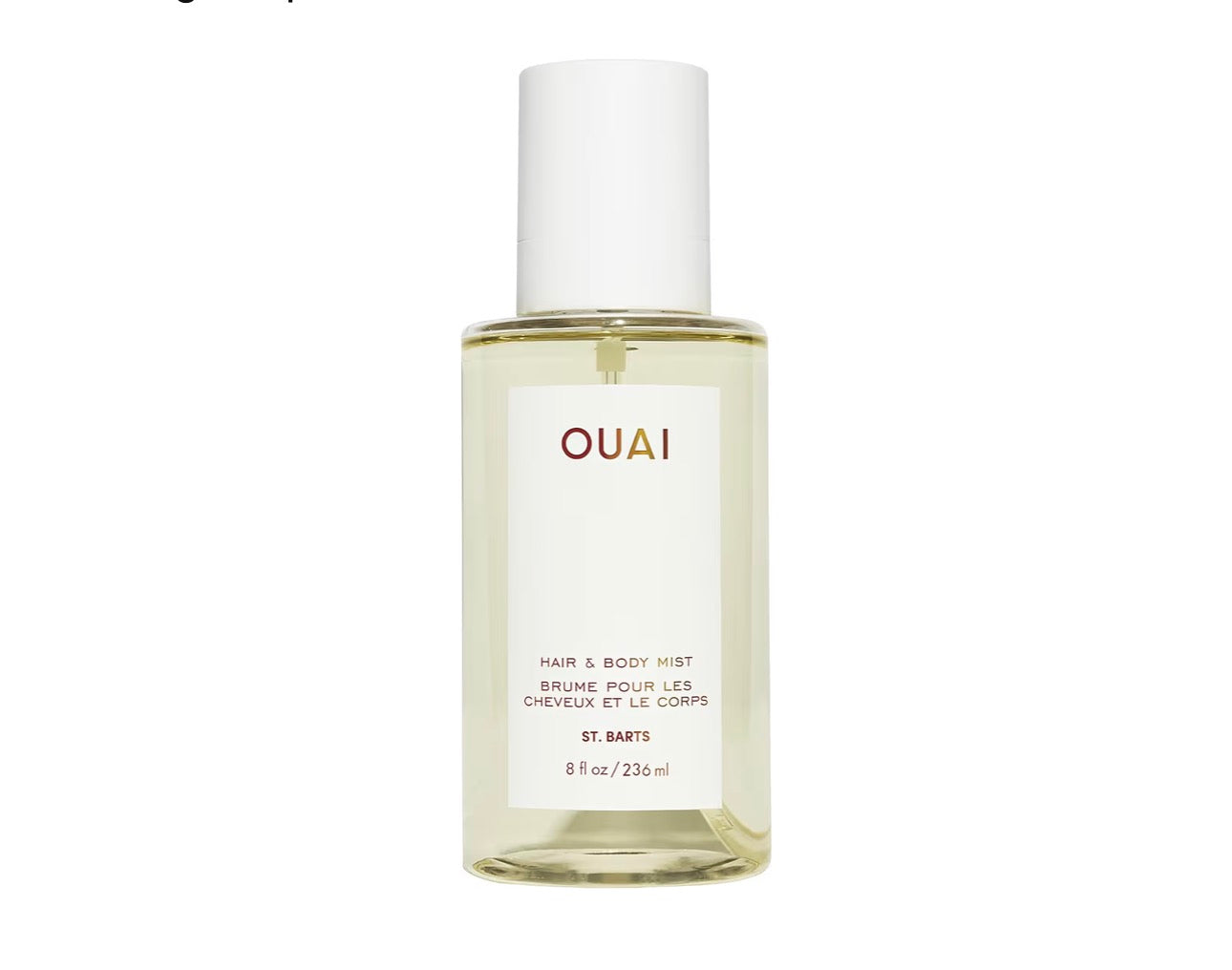 OUAI ST. BARTS HAIR AND BODY MIST