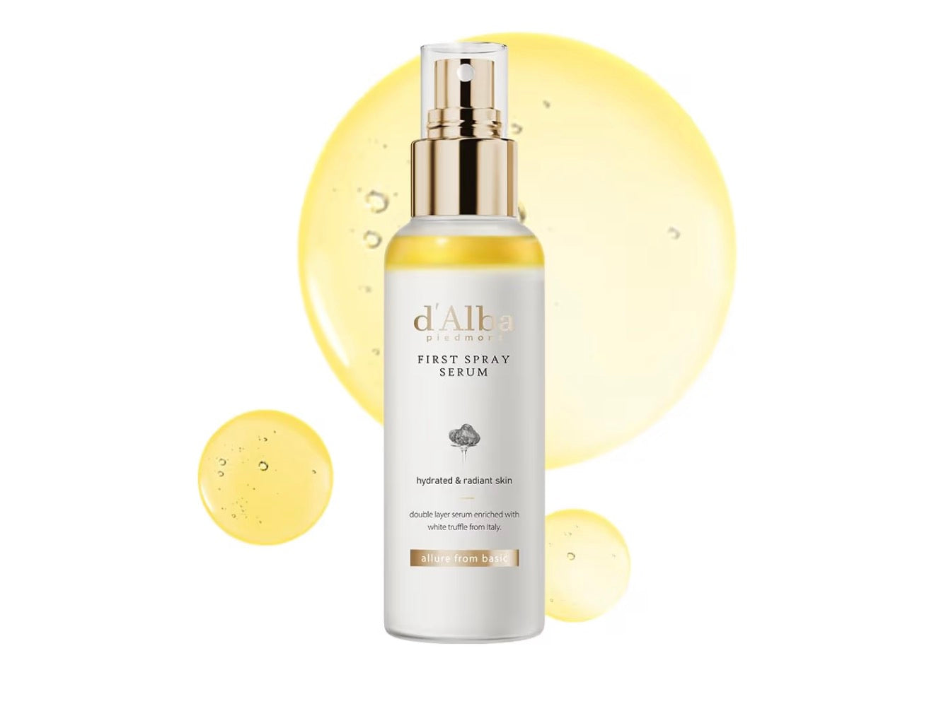 D’ALBA PIEDMONT ITALIAN WHITE TRUFFLE FIRST SPRAY SERUM