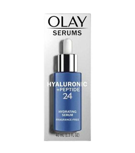 OLAY HYALURONIC + PEPTIDE 24 HYDRATING SERUM