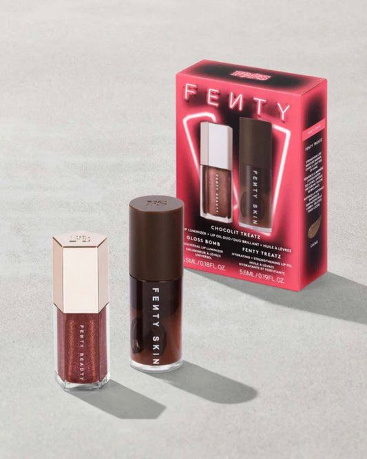 FENTY CHOCOLIT TREATZ LIP LUMINIZER  + LIP OIL DUO