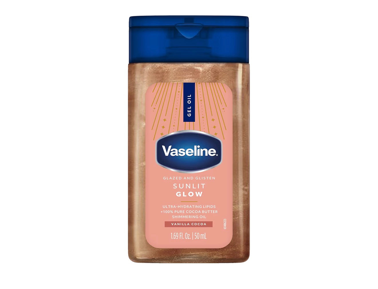 VASELINE SUNLIT GLOW SHIMMERING OIL - TRAVEL SIZE 1.69oz