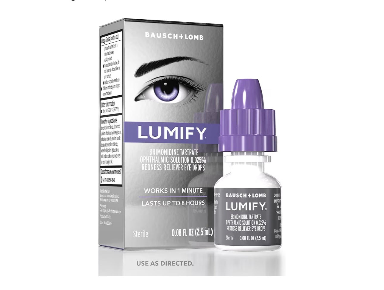 LUMIFY EYE DROP | REDNESS RELIEVER -PACK OF 2