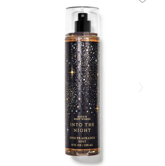 BATH & BODY WORKS FINE FRAGRANCE MIST - INTO THE NIGHT