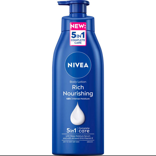 NIVEA RICH MOISTURIZING BODY LOTION - DRY SKIN