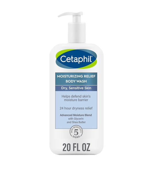 CETAPHIL MOISTURIZING RELIEF BODY WASH