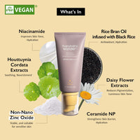HARUHARU BLACK RICE PURE MINERAL RELIEF DAILY SUNSCREEN SPF50+/PA++++