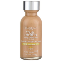 L'OREAL TRUE MATCH SUPER-BLENDABLE LIQUID FOUNDATION