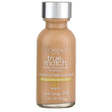 L'OREAL TRUE MATCH SUPER-BLENDABLE LIQUID FOUNDATION