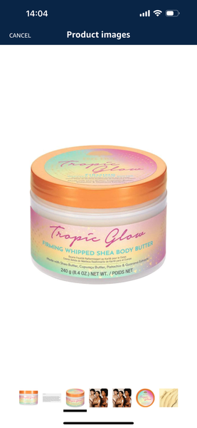 TREE HUT TROPIC GLOW FIRMING WHIPPED SHEA BODY BUTTER