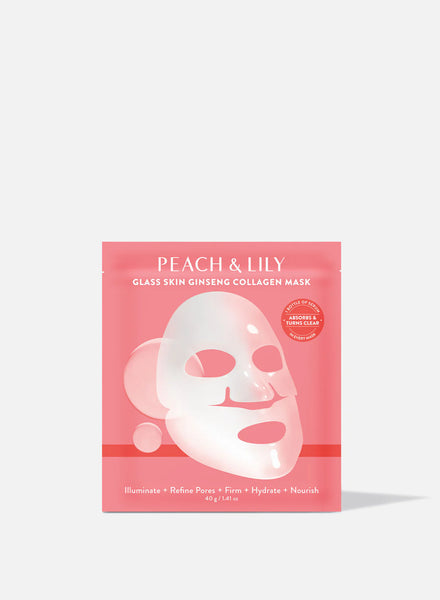 PEACH & LILLY - GLASS SKIN GINSENG COLLAGEN MASK