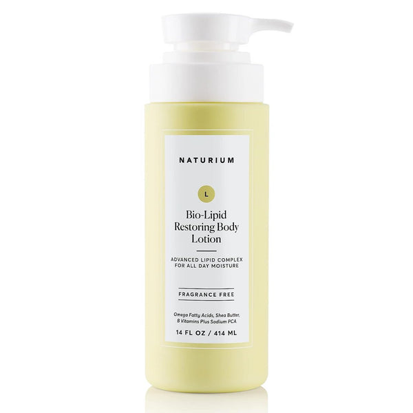 NATURIUM BIO-LIPID RESTORING MOISTURISING BODY LOTION WITH SHEA BUTTER, FRAGRANCE FREE