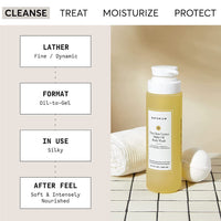NATURIUM THE GLOW GETTER MULTI-OIL HYDRATING BODY WASH