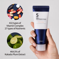 NUMBUZIN No.5 MULTI-VITAMIN CREAM | VITAMIN C, PANTHENOL