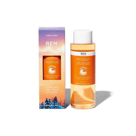 REN CLEAN SKINCARE GLOW TONIC - TONER WITH RESURFACING AHAs + BHAs