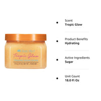 TREE HUT SHEA SUGAR SCRUB ' TROPIC GLOW' FIRMING SUGAR